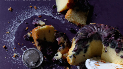 Blueberry, Banana and Coconut Cake - A Better Choice