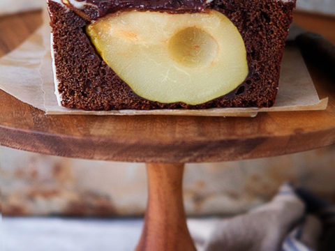 Flourless Chocolate and Pear Cake - The Little Epicurean