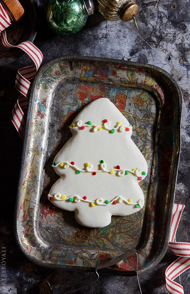Decorated Christmas Tree Cookies | Bakers Royale