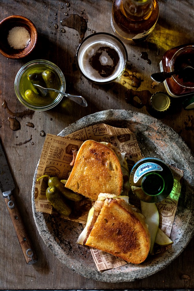 Cast Iron Skillet Grilled Cheese - Marla Meridith