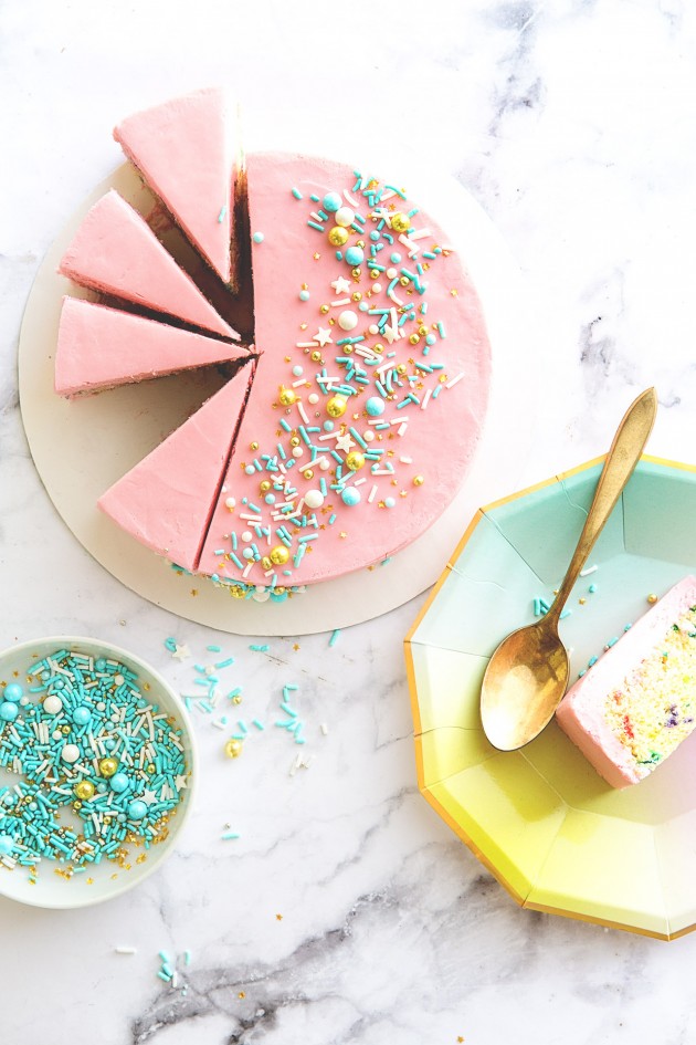 Mini Sprinkle Cake _ Bakers Royale