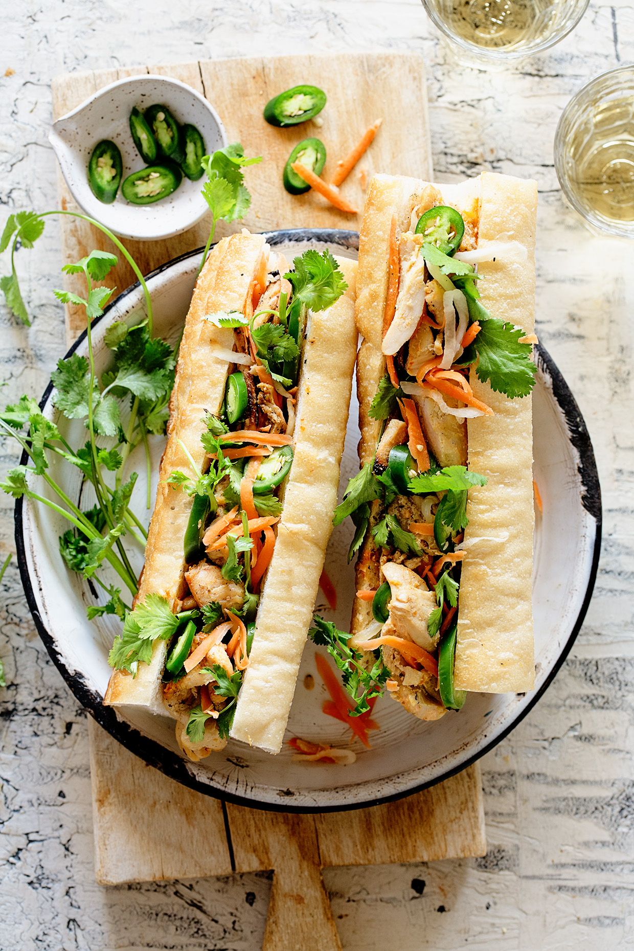 Grilled Chicken Banh Mi | Bakers Royale